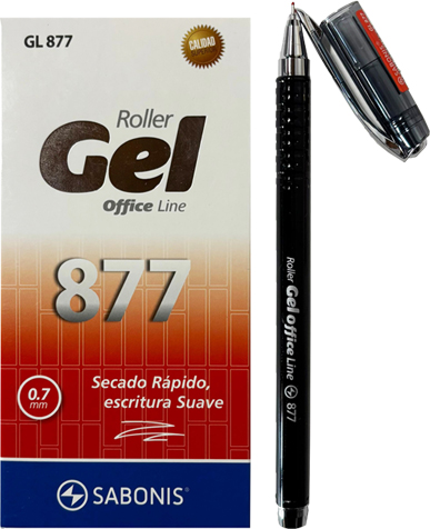 (0418**RO) ROLLER SA GEL 0.7MM 877 ROJO - BOLIGRAFOS - BOLIGRAFOS ROLLER