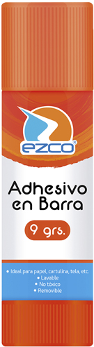 (10004) ADHESIVO BARRA EZCO  9GRS. - ADHESIVOS - ADHESIVOS