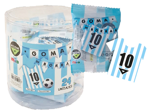 (105224) GOMA PZZI CAMISETA ARGENTINA - GOMAS DE BORRAR - GOMAS