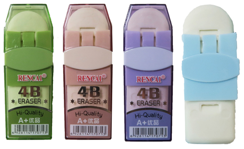 (105278) GOMA FANTASIA VAL DOBLE 258 RED/CH - GOMAS DE BORRAR - GOMAS