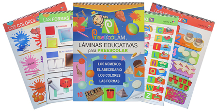 LAMINA EDUCATIV.P/PREESCOLAR - CARTAS Y LAMINAS EDUCATIVAS - LAMINAS EDUCATIVAS