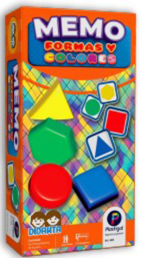 (107411) JUEGO PL MEMORY FORMAS Y COLOR.604 - JUGUETES - JUEGOS Y JUGUETES