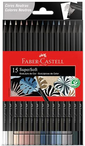 (120122N) LAPICES FABER C.SUPERSOFT NEUT X15 - LAPICES COLOR - LAPICES COLOR