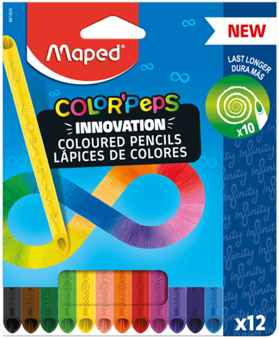 (12012I) LAPICES MAPED COLOR X12 861600 INFI - LAPICES COLOR - LAPICES COLOR