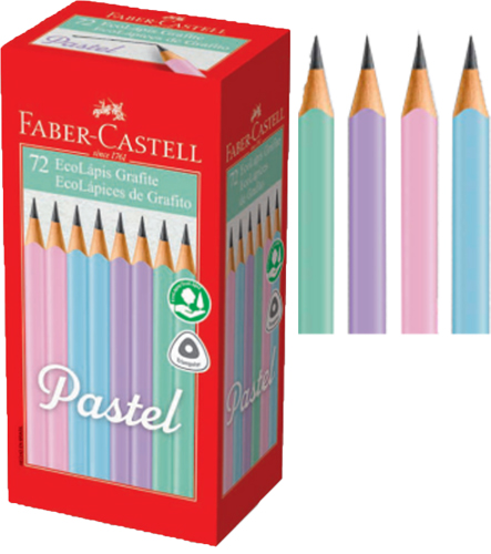 (121302) LAPIZ GRAFITO F.CASTELL 1205 PASTEL - LAPICES GRAFITO - LAPICES GRAFITO