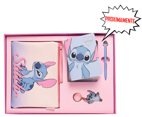 (121548) SET MOO PREMIUN STITCH 2442060702 - LINEA REGALERIA - VARIOS REGALERIA