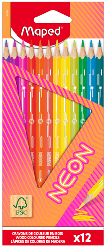(122156) LAPICES MAPED NEON X12 831802 - LAPICES COLOR - LAPICES COLOR