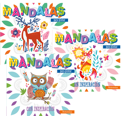 (131315) LIBRO ARTEM MANDALAS P/PINTAR INSPI - LIBROS - LIBROS