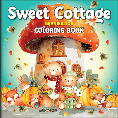(131465) LIBRO ARTEM SWEET COTTAGE COLORING - LIBROS - LIBROS