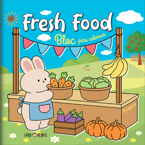 (131475) LIBRO ARTEM FRESH FOOD P/COLOREAR - LIBROS - LIBROS