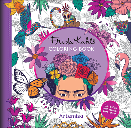 (131476) LIBRO ARTEM FRIDA K.COLORING BOOK - LIBROS - LIBROS