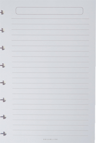 (140899) REP DEC CUA/REMOV.A4 == 30H  1408 - CUADERNOS/LIBRETAS/REPUESTOS - CUADERNOS ESPECIALES