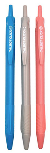 (143328) BOLIGRAFO TALBOT CLICK AZUL 0.7MM - BOLIGRAFOS - BOLIGRAFOS USO DIARIO