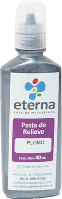 (1450**PLO) ACC.ETERNA PASTA RELEVO PLOMO - LINEA ETERNA - ACCESORIOS ETERNA