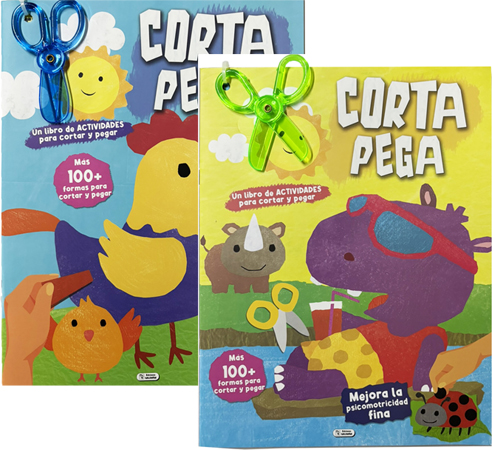 (145256) LIBRO SAL CORTA Y PEGA - LIBROS - LIBROS