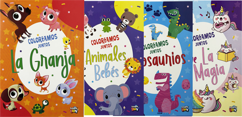 (147265) LIBRO FUN COL.COLOREAMOS JUNTOS - LIBROS - LIBROS