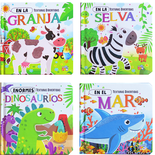 (147361) LIBRO FUN TEXTURAS DIVERTIDAS - LIBROS - LIBROS