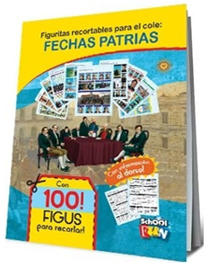 FIGURITAS RECORTABLES PATRIAS - CARTAS Y LAMINAS EDUCATIVAS - LAMINAS EDUCATIVAS