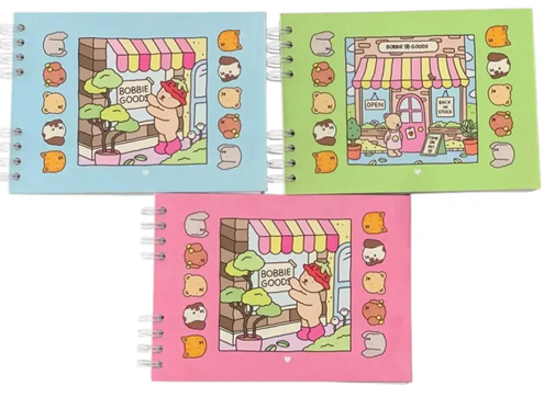 (147666) LIBRO C/ESPIRAL BOBBIE GOODS BF-001 - LIBROS - LIBROS