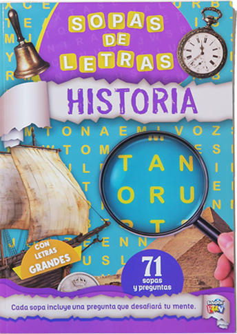 (147766) LIBRO FUN SOPA DE LETRAS HISTORIA - LIBROS - LIBROS