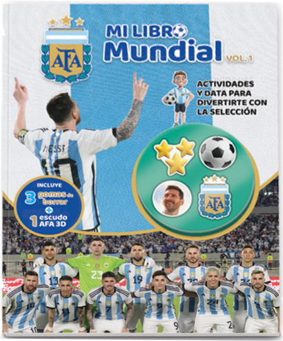 (148128) LIBRO VE MI LIBRO MUNDIAL VOL.1 AFA - LIBROS - LIBROS