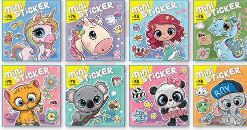(148270) LIBRO SAL MINI STICKERS 75PEG. - LIBROS - LIBROS