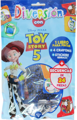 (148328) LIBRO VE DIVERSION CON TOY STORY - LIBROS - LIBROS