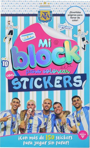 (148333) LIBRO VE MI BLOCK P/COL C/STIC AFA - LIBROS - LIBROS