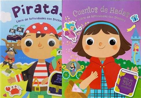 (148399) LIBRO GRADO CINCO ACTIV.C/STICKERS - LIBROS - LIBROS