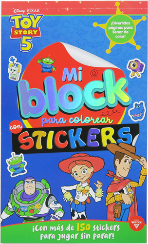 (148555) LIBRO VE MI BLOCK P/COL C/STIC TOY - LIBROS - LIBROS