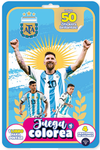 (148628) LIBRO VE JUEGA Y COLOREA AFA - LIBROS - LIBROS