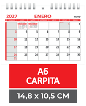 (15087R) PLANIF.R 4980 A6 APAI.RO 14.8X10.5 - AGENDAS - REPUESTOS/CALENDARIO