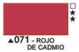 (1516**071) PINT.ACRIL.AD 071 ROJO CADMIO - LINEA ACRILEX PINTURAS - ACRILICOS AD