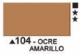 (1516**104) PINT.ACRIL.AD 104 OCRE AMARILL - LINEA ACRILEX PINTURAS - ACRILICOS AD