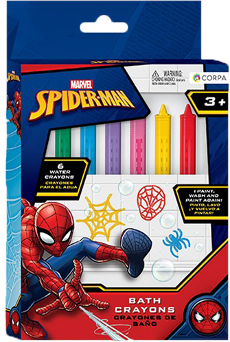 (15325S) CRAYON MU DE BAO SPIDERMAN - CERAS/CRAYONES - CERAS/CRAYONES