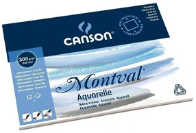 (153514) BLOCK CANSON MONTVAL AQ 32X41 200G - LINEA ARTISTICA - VARIOS ARTISTICA