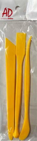 (154394) ESTECAS PLASTICAS X 3 AD - LINEA ARTISTICA - VARIOS ARTISTICA