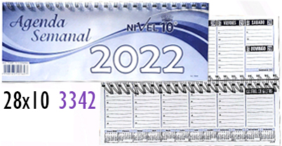 (15451) PLANIF.NIVEL 3342 28X10 - AGENDAS 2022 - REPUESTOS/CALENDARIO
