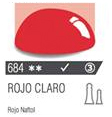 (1546**03) OLEO ALBA PROF.X18ML 684 ROJO CLARO - LINEA ALBA - OLEO ALBA