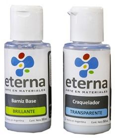 (155008) ACC.ETERNA SET CRAQUELADOR 2X50ML. - LINEA ETERNA - ACCESORIOS ETERNA