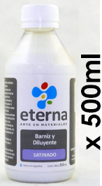 ACC.ETERNA BARNIZ DILUY.SATIN X500 - LINEA ETERNA - ACCESORIOS ETERNA
