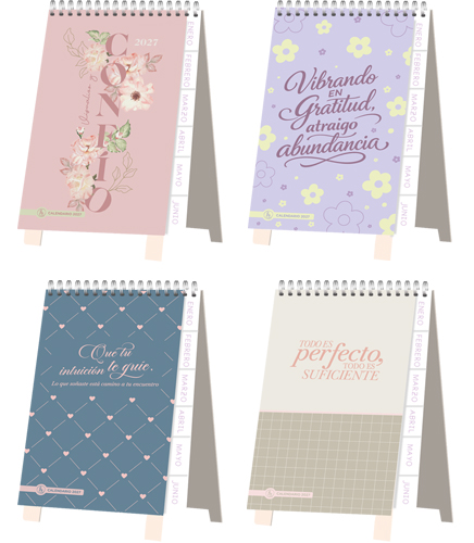 (15509) CALENDARIO RY 12X20 CARPA MOT.CREAT - AGENDAS - REPUESTOS/CALENDARIO