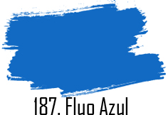 (1551**187) PINT.ACRIL.ETER.FLUO.187 AZUL     . - LINEA ETERNA - ACRILICOS ETERNA