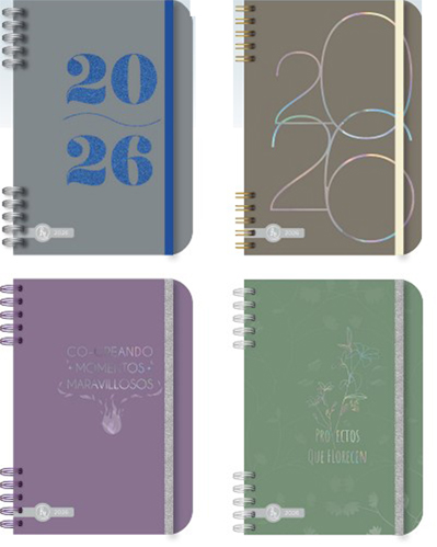 (15515) AGENDA RY 12X17 PREM.METAL 8028 DXP - AGENDAS - AGENDAS