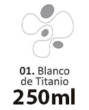 (1553**01) PINT.ACRIL.ETER.X250 001 BLANCO TIT - LINEA ETERNA - ACRILICOS ETERNA