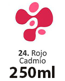 (1553**24) PINT.ACRIL.ETER.X250 024 ROJO CADMI - LINEA ETERNA - ACRILICOS ETERNA