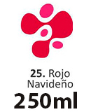 (1553**25) PINT.ACRIL.ETER.X250 025 ROJO NAVID - LINEA ETERNA - ACRILICOS ETERNA