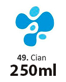 (1553**49) PINT.ACRIL.ETER.X250 049 CIAN - LINEA ETERNA - ACRILICOS ETERNA