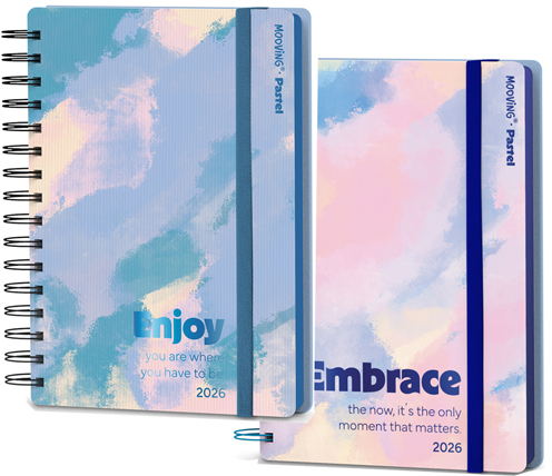 (155390) AGENDA MO 15X21 PASTEL 4210 SV - AGENDAS - AGENDAS