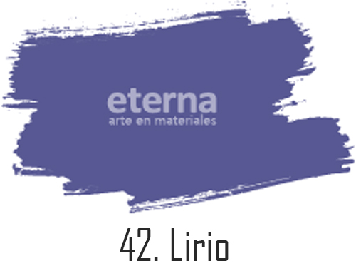 (1554**42) PINT.P/TELA ETER.42 LIRIO - LINEA ETERNA - PINTURA PARA TELA ETERNA